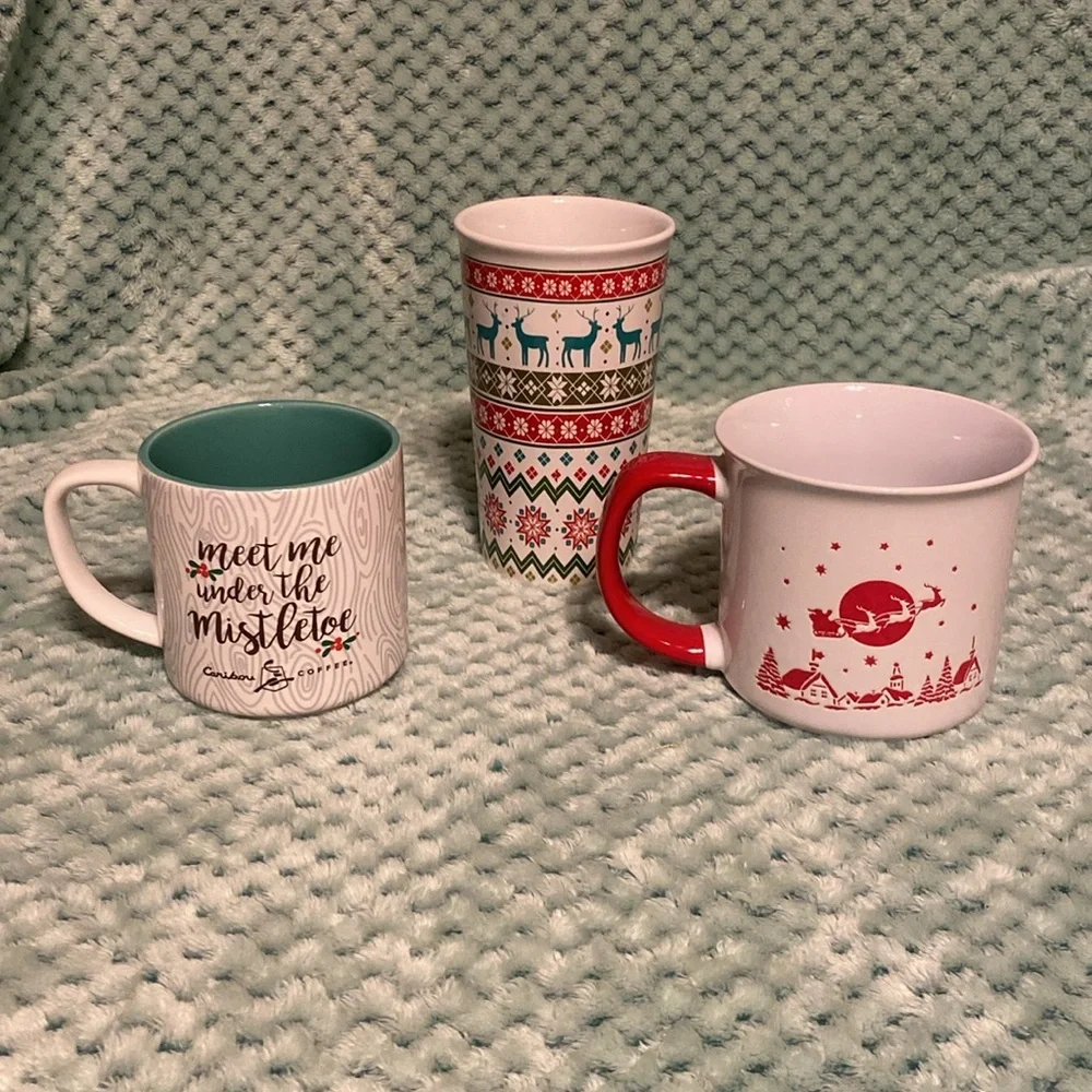 Modern Holiday Mugs